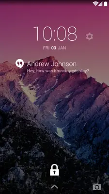 Hangouts DashClock Extension android App screenshot 2